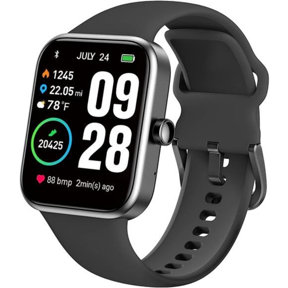 44mm Smart Watch Alexa Built-in Fitness Tracker with Heart Rate and BloodMonitor